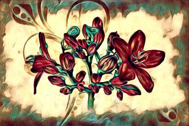 Resim resimli klasik arkaplan