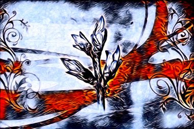 Resim resimli klasik arkaplan