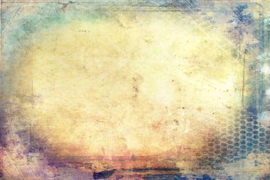 metin veya resim için alanı olan grunge arkaplanı