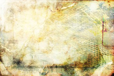 metin veya resim için alanı olan grunge arkaplanı