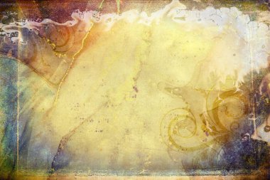 metin veya resim için alanı olan grunge arkaplanı