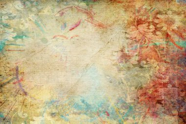 metin veya resim için alanı olan grunge arkaplanı