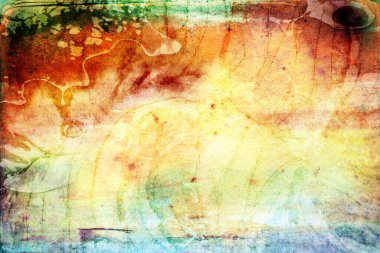 metin veya resim için alanı olan grunge arkaplanı