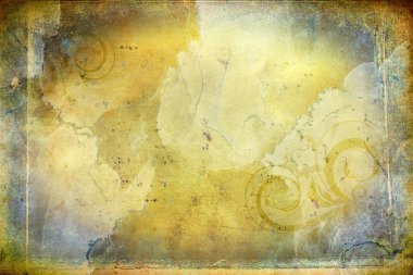 metin veya resim için alanı olan grunge arkaplanı