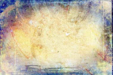 metin veya resim için alanı olan grunge arkaplanı