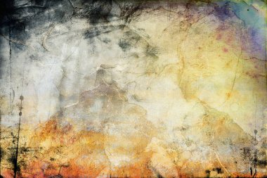 metin veya resim için alanı olan grunge arkaplanı