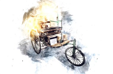 İnsanlar için bisiklet, illüstrasyon sanatı, çizim, çizim