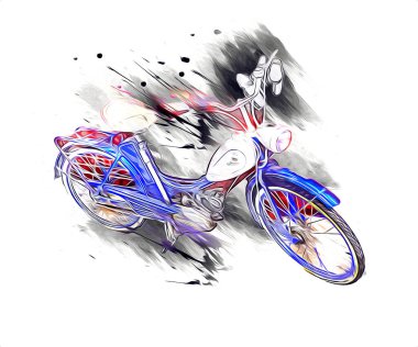 İnsanlar için bisiklet, illüstrasyon sanatı, çizim, çizim