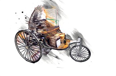 İnsanlar için bisiklet, illüstrasyon sanatı, çizim, çizim