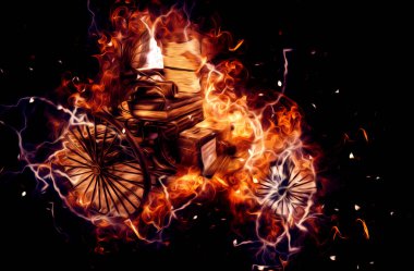 İnsanlar için bisiklet, illüstrasyon sanatı, çizim, çizim