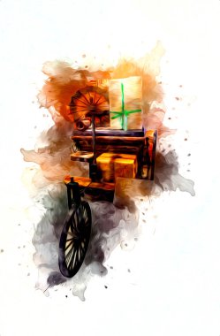 İnsanlar için bisiklet, illüstrasyon sanatı, çizim, çizim