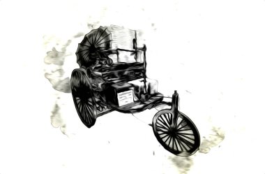 İnsanlar için bisiklet, illüstrasyon sanatı, çizim, çizim