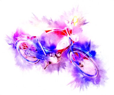 İnsanlar için bisiklet, illüstrasyon sanatı, çizim, çizim