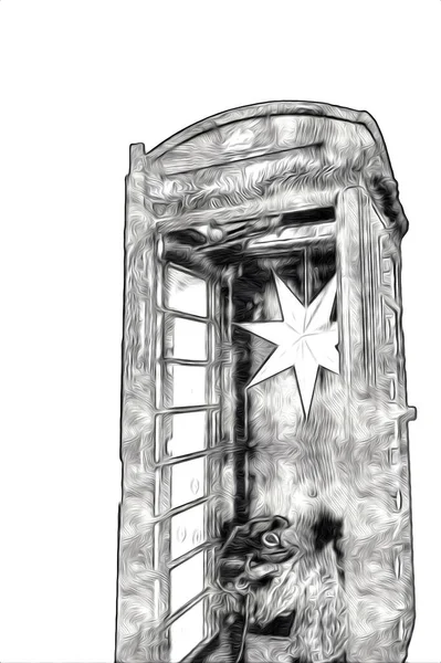 Червоний Телефон Лондоні Ілюстрації — стокове фото
