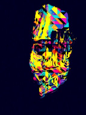 Şatafatlı iç tasarım oturma odası ve şömine güzel bir saray, iç mekan, eski, ortaçağ tarihi sanat illüstrasyonu antika eskiz.