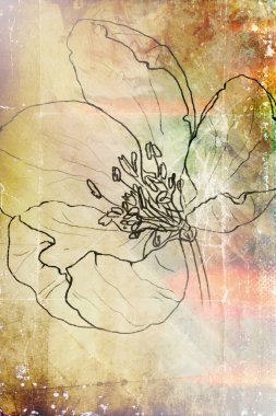 Soyut poster, çağdaş minimalist arka plan modern boho tarzı. Yüzyılın ortası duvar dekoru, sanat baskısı