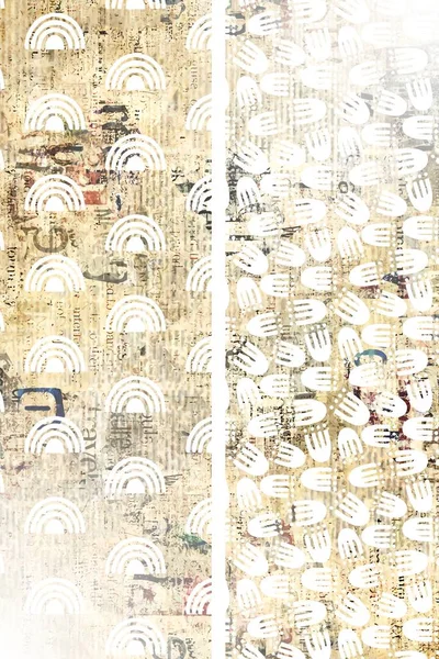 Абстрактний Плакат Сучасний Мінімалістичний Стиль Бухо Декор Стін Середини Століття — стокове фото