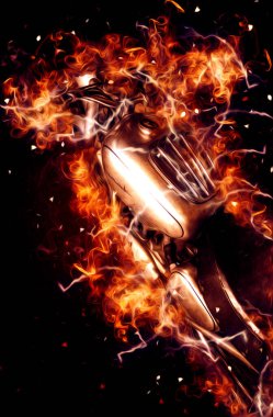 Motosiklet görüntüleme rengi izole edilmiş sanat antika retro