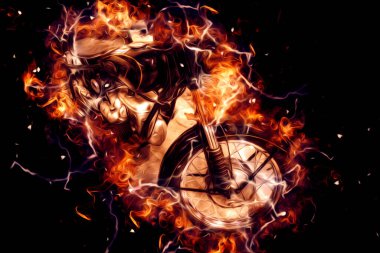 Motosiklet görüntüleme rengi izole edilmiş sanat antika retro