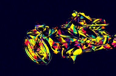 İkinci Dünya Savaşı 'ndan beri izole edilmiş beyaz bir geçmişi olan eski bir askeri motosiklet.