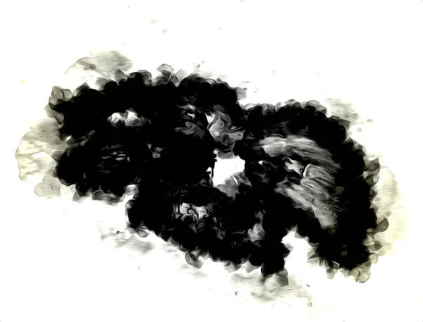 白い背景 イラスト スケッチ パンティングで怖いタランチュラクモ — ストック写真