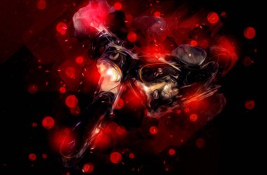 Motosiklet görüntüleme rengi izole edilmiş sanat antika retro