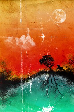 Cybernetic, visions, illustration of futuristic, metallic, science, fiction, male, humanoid,  cyborg, inside future world