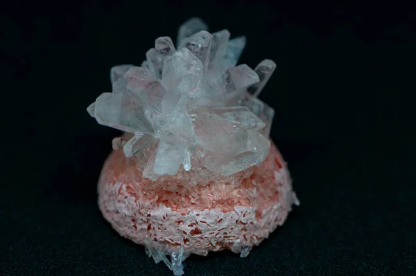 Close Homemade Crystal Salts — Stock Photo, Image