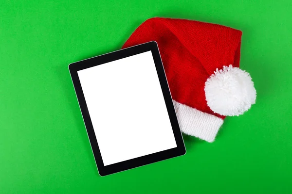 Weihnachtskonzept für Tablet-Computer — Stockfoto