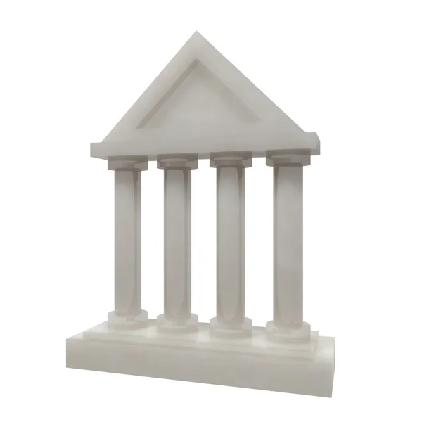 Souvenir of Greek temple — Stock Photo, Image