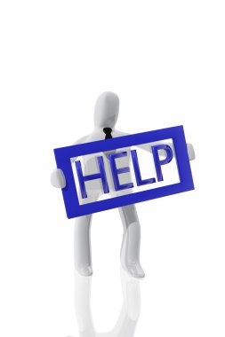 Yardım sembolü ile şekil