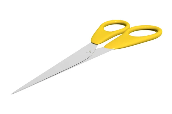 黄色剪刀 — 图库照片