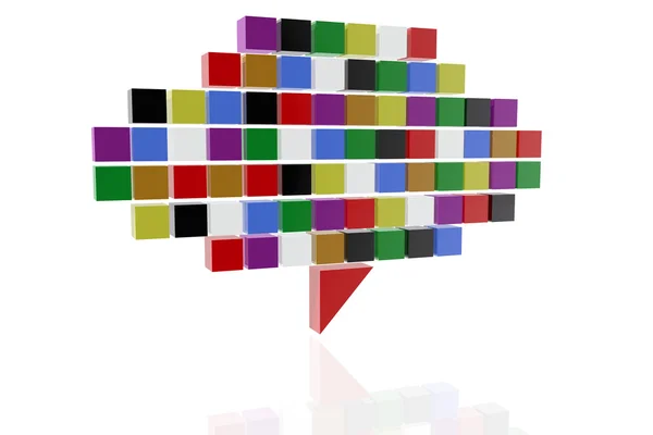 Communication logo — Stock Photo, Image