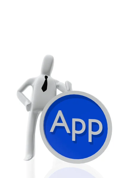 App icon — Stock Photo, Image