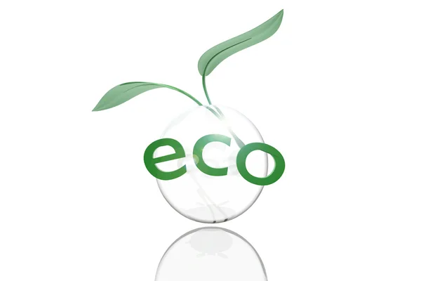 Икона экологического продукта Лицензионные Стоковые Изображения