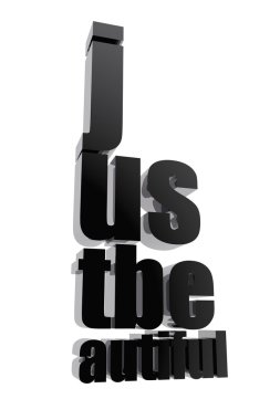 Sadece güzel tipografik sembolü