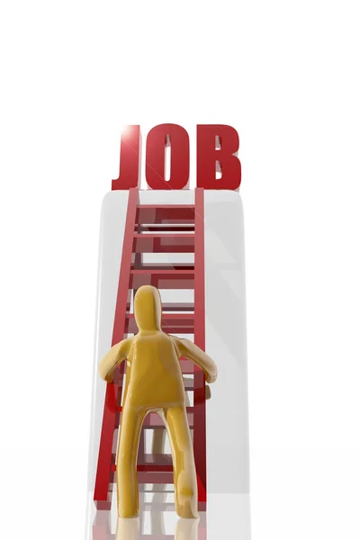 bir iş ulaşmaya şekil