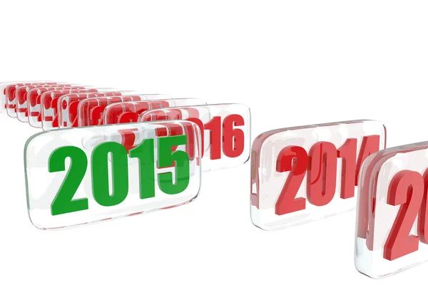 2015-re új év — Stock Fotó