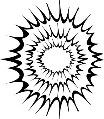 soyut tasarım öğesi