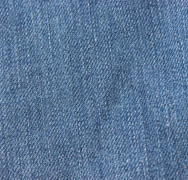 Blue jeans fabric texture background — Stock Photo, Image