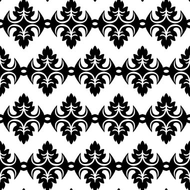 siyah ve beyaz geometrik kusursuz desen