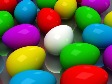 benzersiz beyaz yumurta