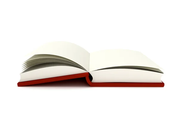 3D Illustration of an Open Book — Stock Photo, Image