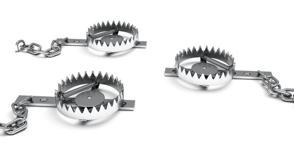 Металлические ловушки для животных
