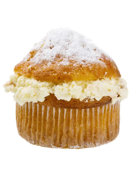 Muffin alla crema alla vaniglia . — Foto Stock