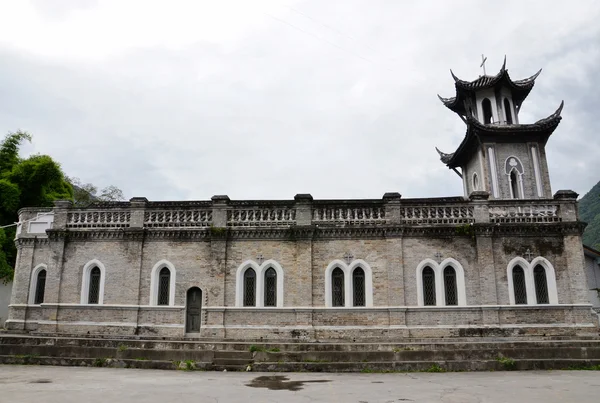 Chinese ancient church — Stock Photo, Image