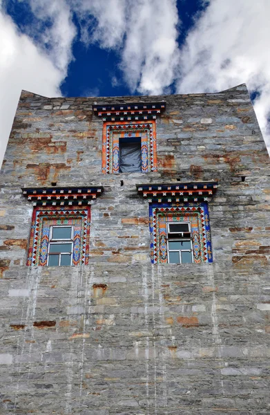 Tibet-Gebäude — Stockfoto