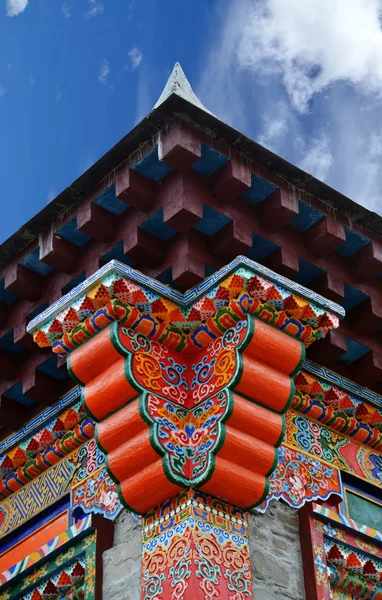 Edificio Tibet — Foto Stock