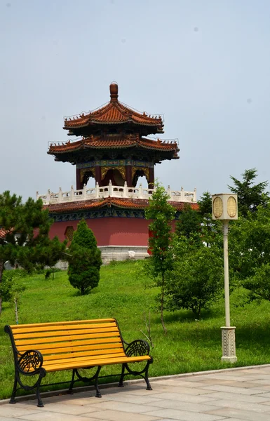 Çin antik yapı — Stok fotoğraf