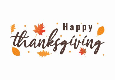 Şükran Günü afişi. Sonbahar sezonu yazıtları. Sonbahar yapraklı tebrik kartı tasarımı. 